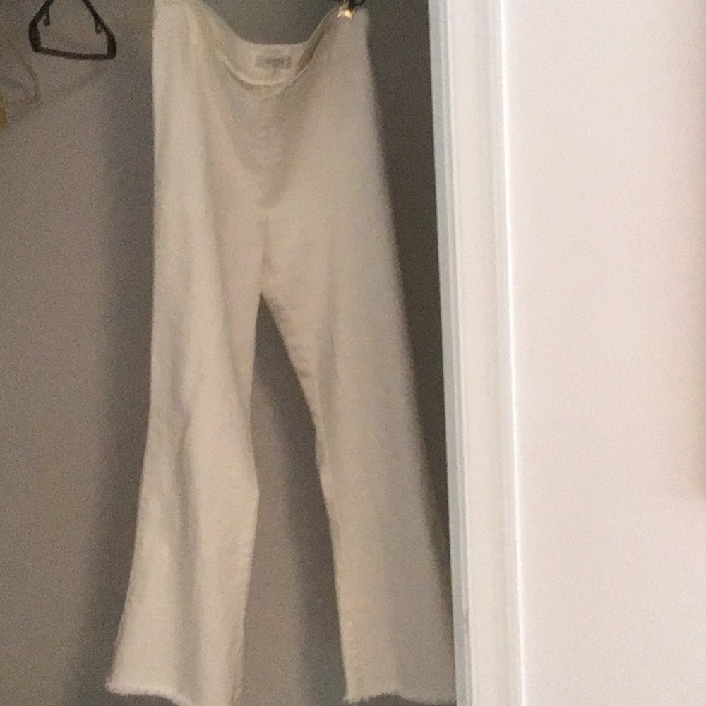 Alex white denim jeans